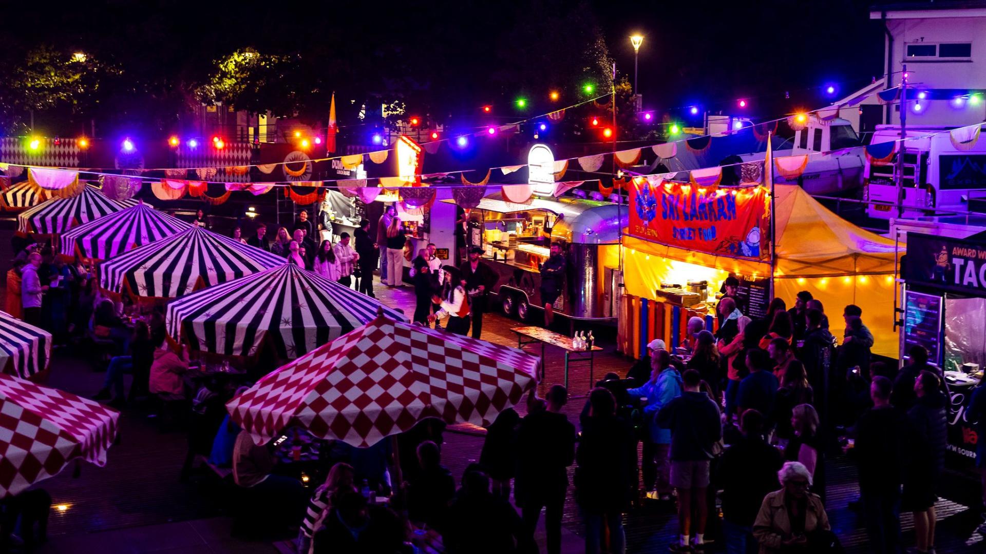 circus theme food stalls