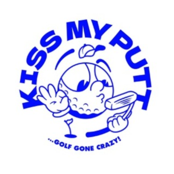 kiss my putt logo